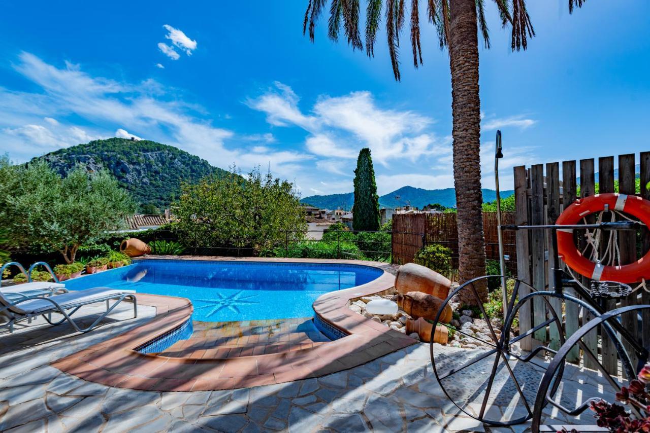 Villa In Center Of Pollensa With Pool And Jacuzzi Ngoại thất bức ảnh