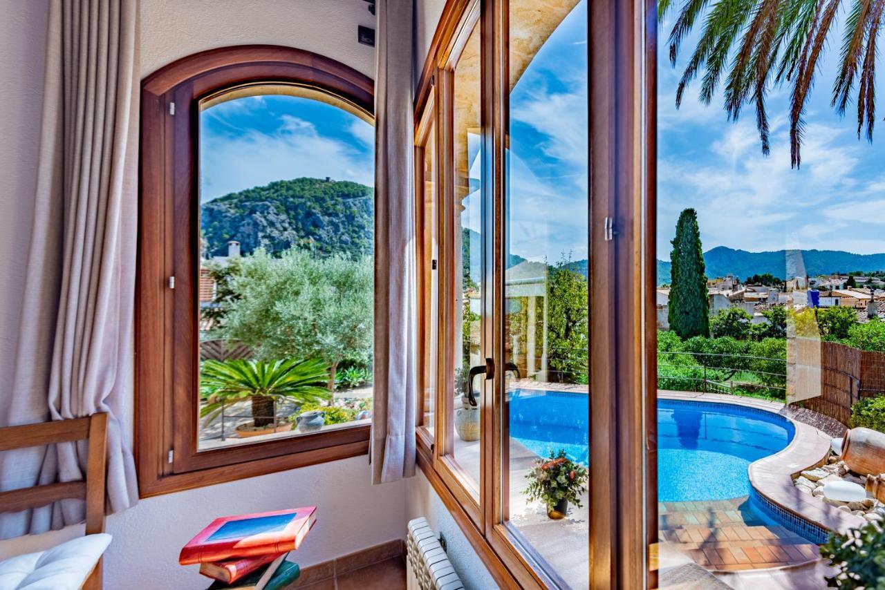 Villa In Center Of Pollensa With Pool And Jacuzzi Ngoại thất bức ảnh